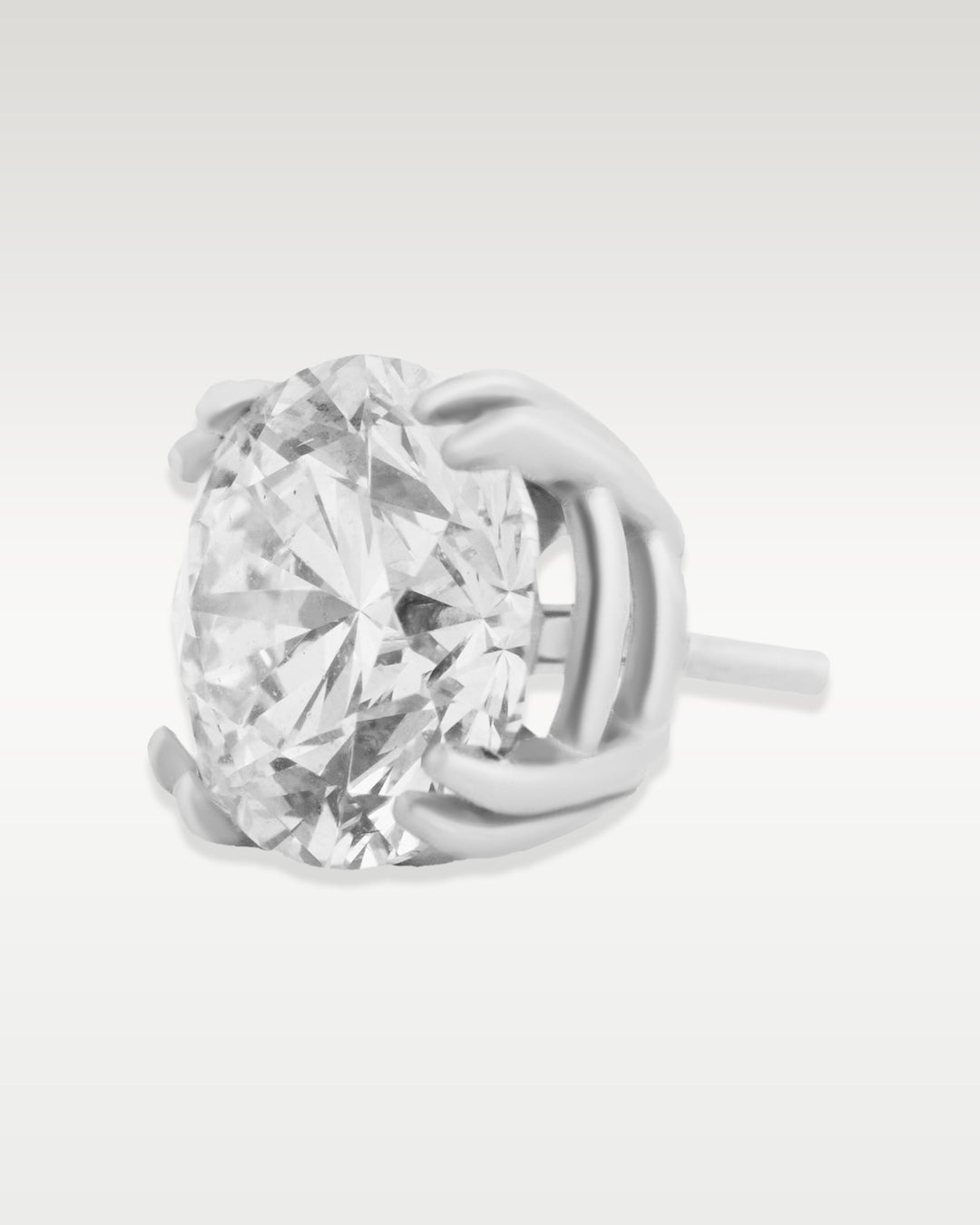 Basket Set Lab Grown Diamond Stud Earrings | Bitton Diamonds Dallas